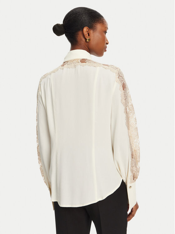 Babylon Babylon Camicia S00352 Écru Regular Fit