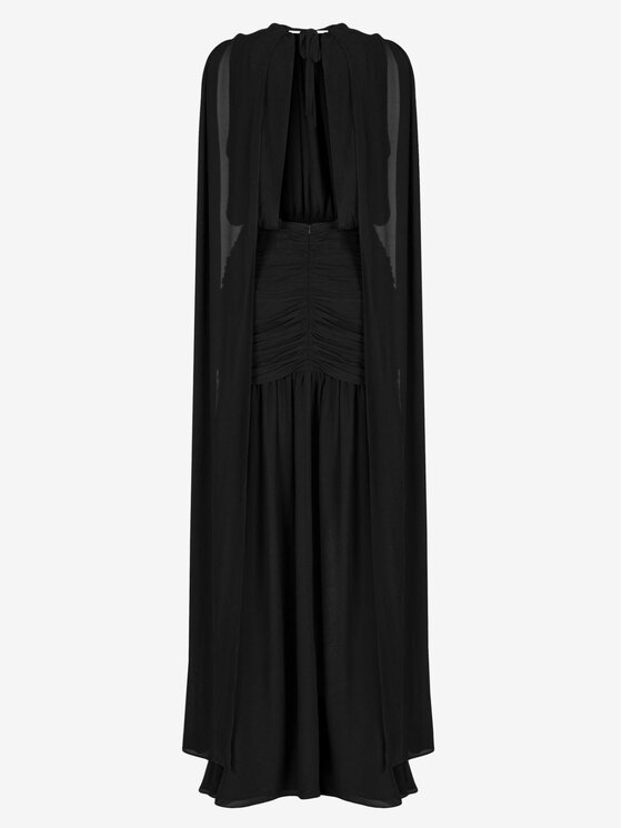 Le Collet Le Collet Sukienka wieczorowa LIRE Czarny Flare Fit