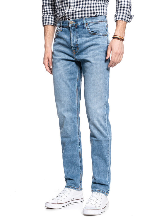 Lee Lee Jeansy AUSTIN Niebieski Straight Fit