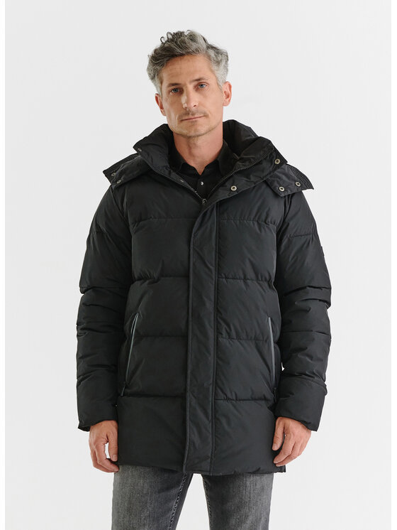 Pako Lorente Pako Lorente Kurtka puchowa P23WF-5X-005 Czarny Classic Fit