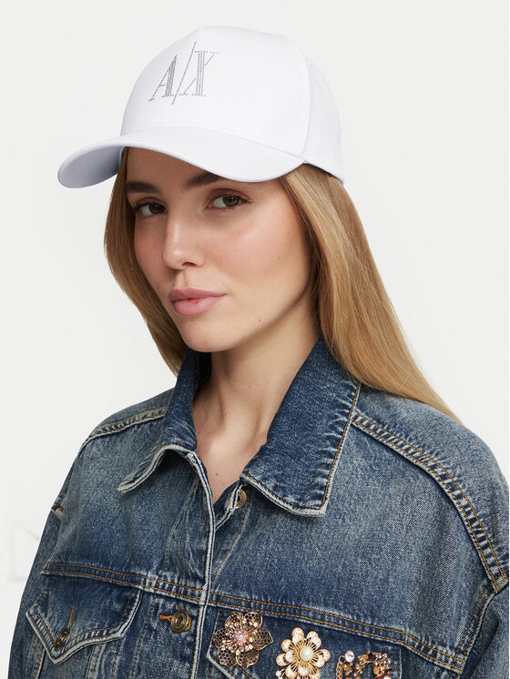 Armani Exchange Armani Exchange Czapka z daszkiem XW000957 AF13846 U0002 Biały