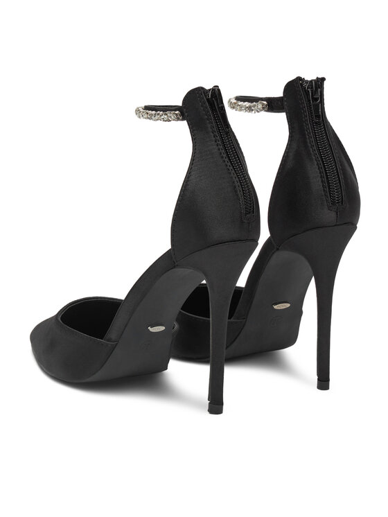 DeeZee DeeZee Pantofi cu toc subțire HT92931-A232 Negru