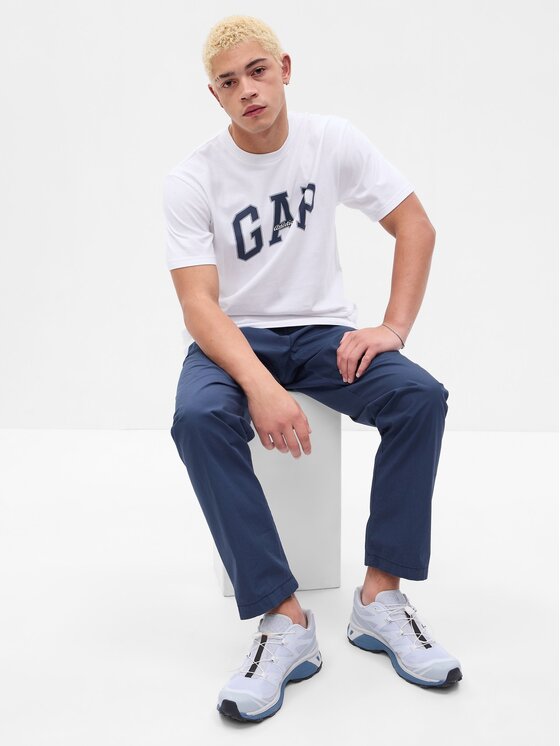 Gap Gap T-Shirt 797924-02 Biały Regular Fit