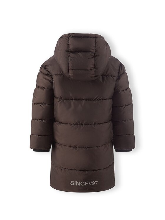 minoti minoti Kurtka zimowa 33COAT510B Brązowy Longline Fit