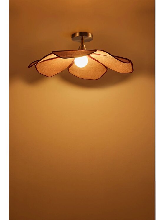 MIAhome MIAhome Lampa sufitowa Benavid Ø75 cm Różowy