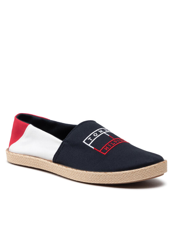 Tommy Hilfiger Tommy Hilfiger Espadrilės Color Block Espadrille FM0FM04057 Tamsiai mėlyna