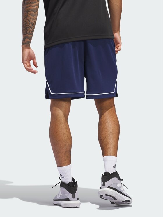 adidas adidas Szorty sportowe 139979 Granatowy Loose Fit