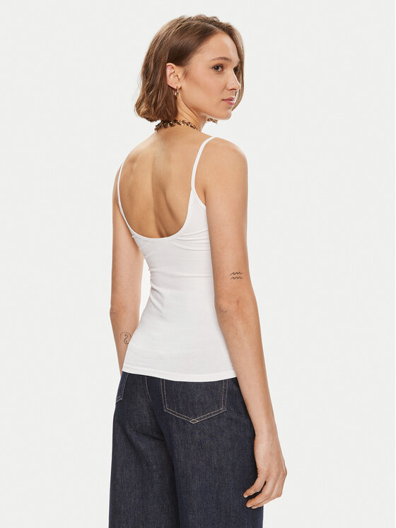 Gina Tricot Gina Tricot Top 22470 Bianco Slim Fit