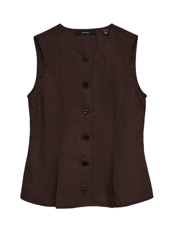 Vero Moda Vero Moda Weste Selma 10345675 Braun Regular Fit