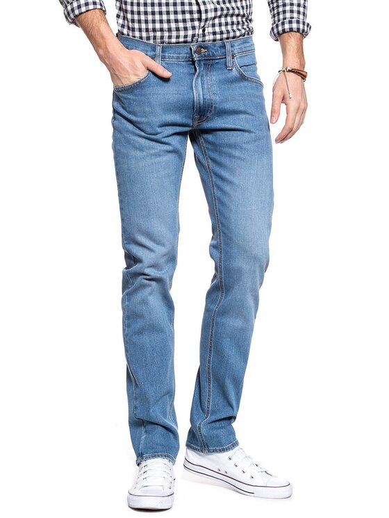 Lee Lee Jeans DAREN ZIP FLY Blu Straight Fit