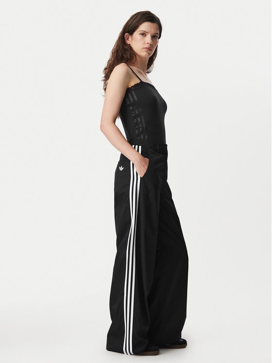 adidas adidas Штани з тканини Tailored KS9370 Чорний Loose Fit