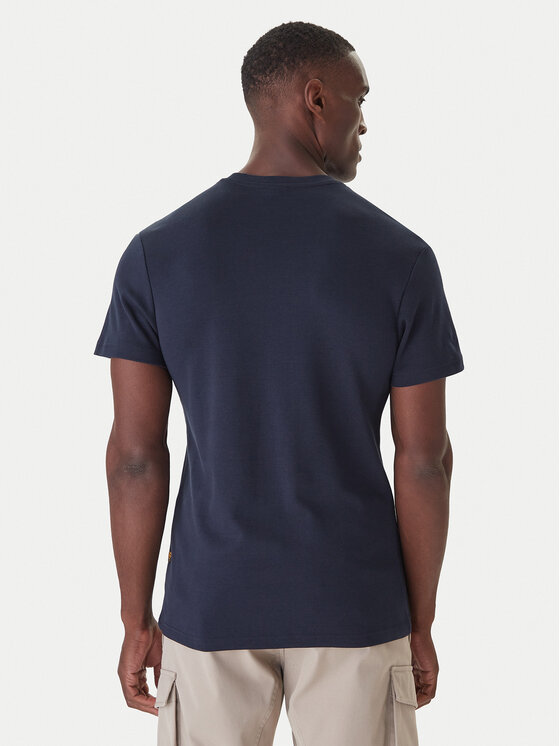 G-Star Raw G-Star Raw Тишърт G-Script D25150-C812 Тъмносин Regular Fit