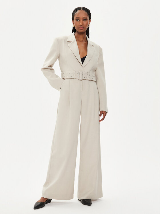 Gestuz Gestuz Marynarka Editha 10908857 Beżowy Relaxed Fit