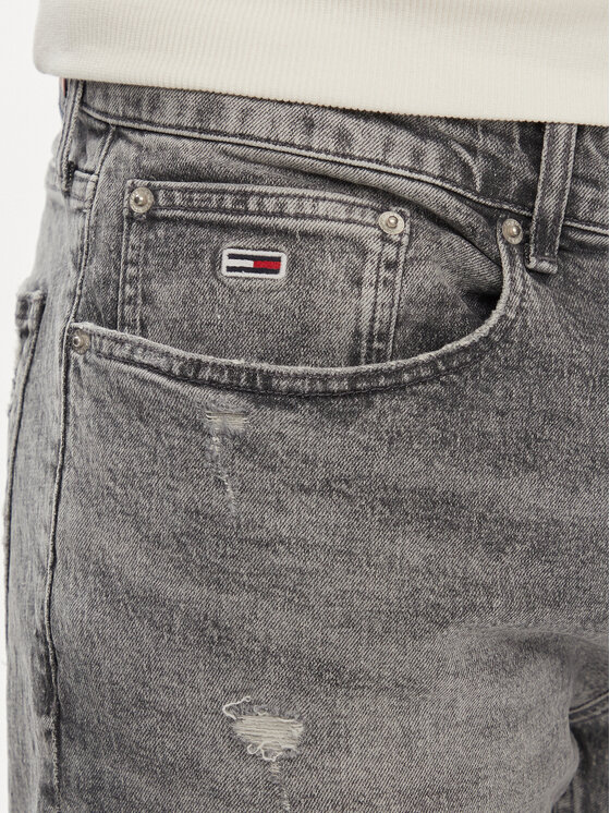 Tommy Jeans Tommy Jeans Jeansy Austin DM0DM18739 Szary Slim Fit