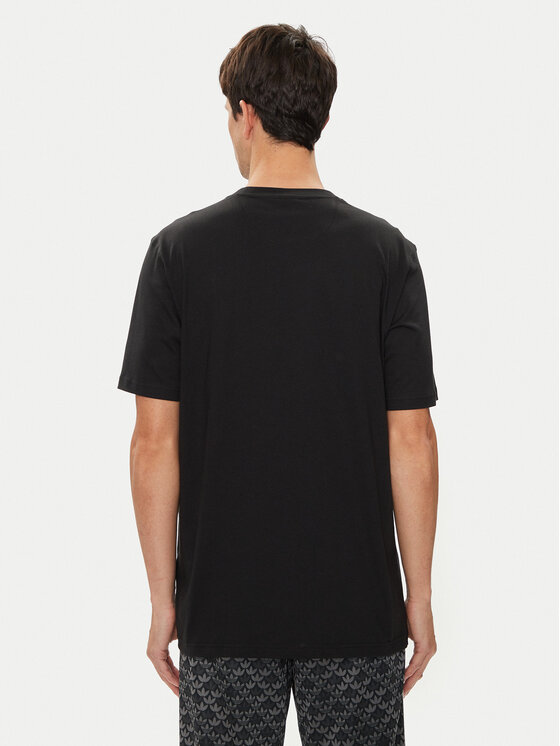 adidas adidas T-Shirt Trefoil Essentials IW5787 Czarny Regular Fit