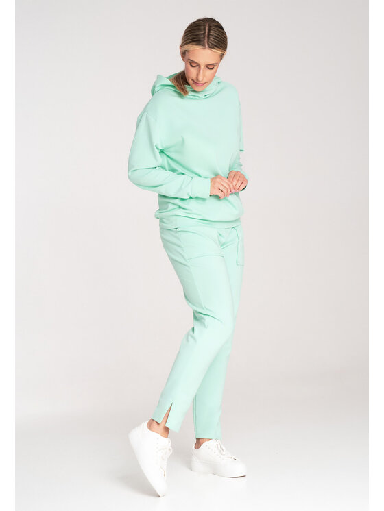 FIGL FIGLFIGL Felpa M1034 Verde Regular Fit