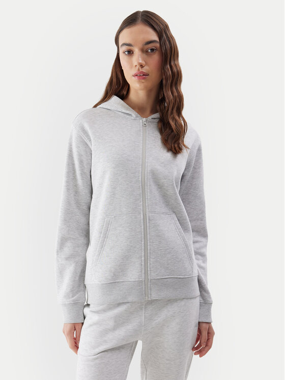 4F 4F Felpa 4FWSS24TSWSF0956 Grigio Regular Fit