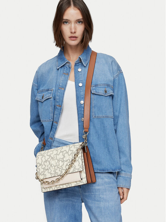 TOUS TOUS Torbica Bandolera M. Audree K Icon 2001799504 Écru