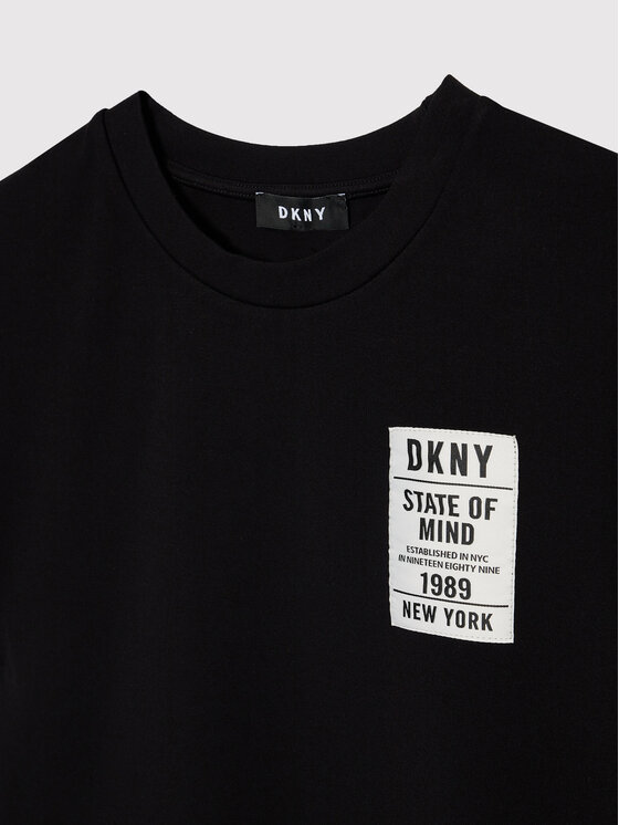 DKNY DKNY Sukienka codzienna D32800 M Czarny Regular Fit