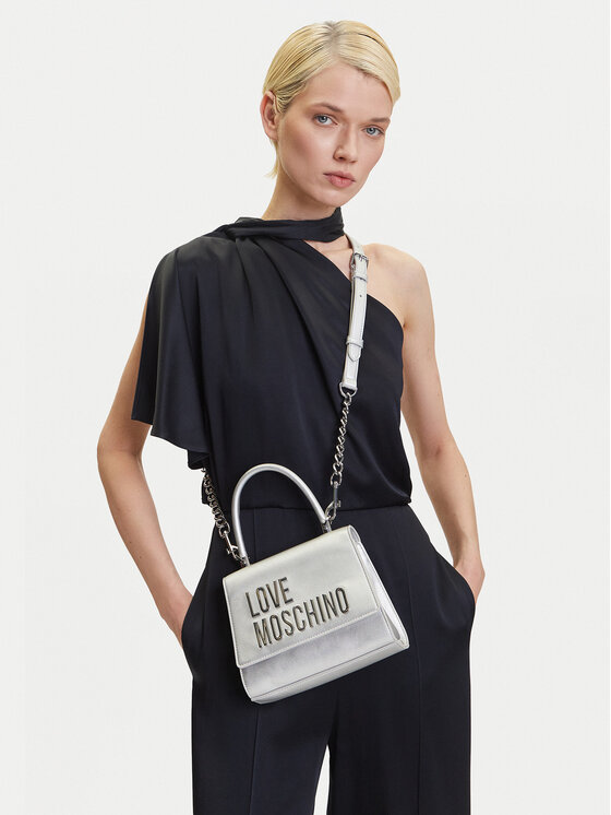 LOVE MOSCHINO LOVE MOSCHINO Rankinė JC4024PP1MKD196B Sidabrinė