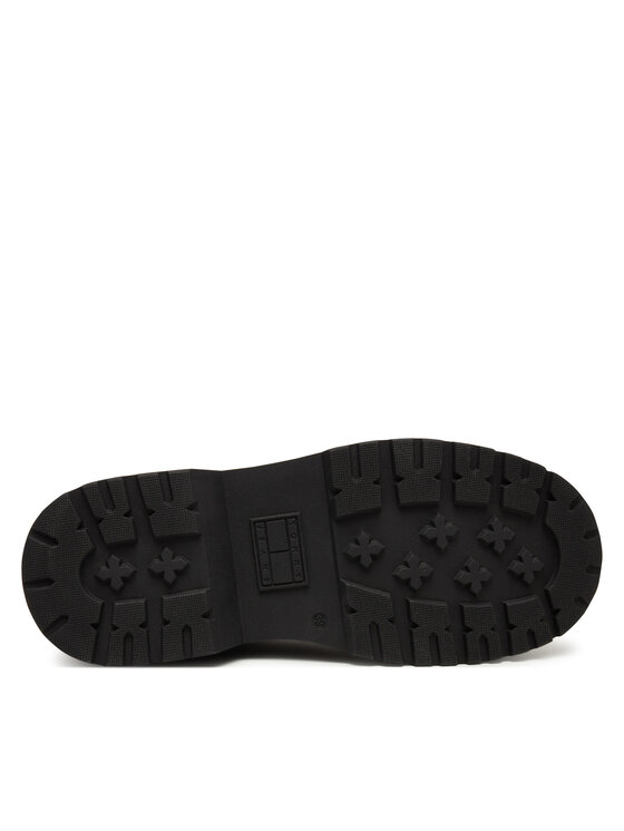 Tommy Jeans Tommy Jeans Klassische Stiefeletten Tjw Chunky Shiny EN0EN02888 Schwarz