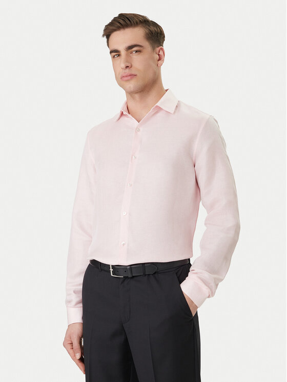 Calvin Klein Calvin Klein Srajca LV019EU121 Roza Regular Fit