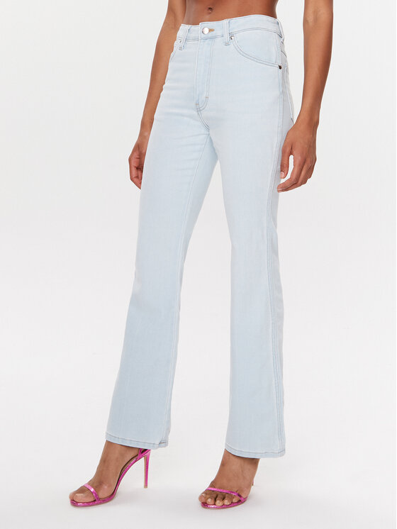 Wrangler Jeans hlače Westward 112346162 Modra Bootcut Fit