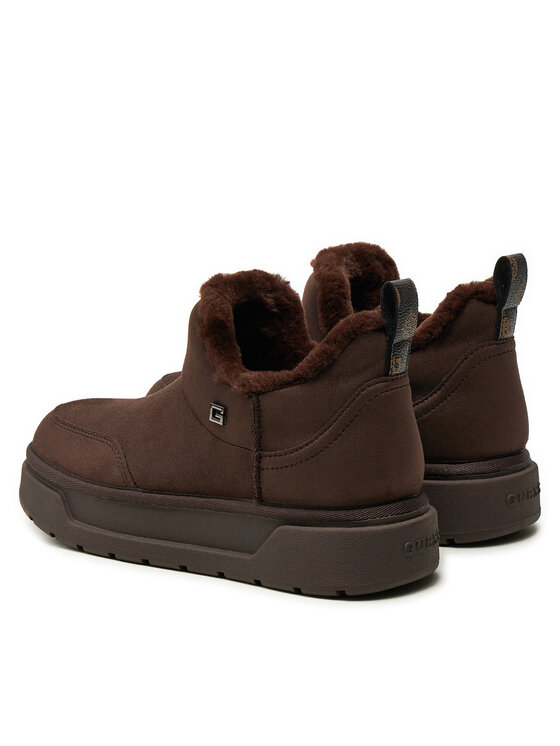 Guess Guess Śniegowce Unie FLFUNN ESU10 Brązowy
