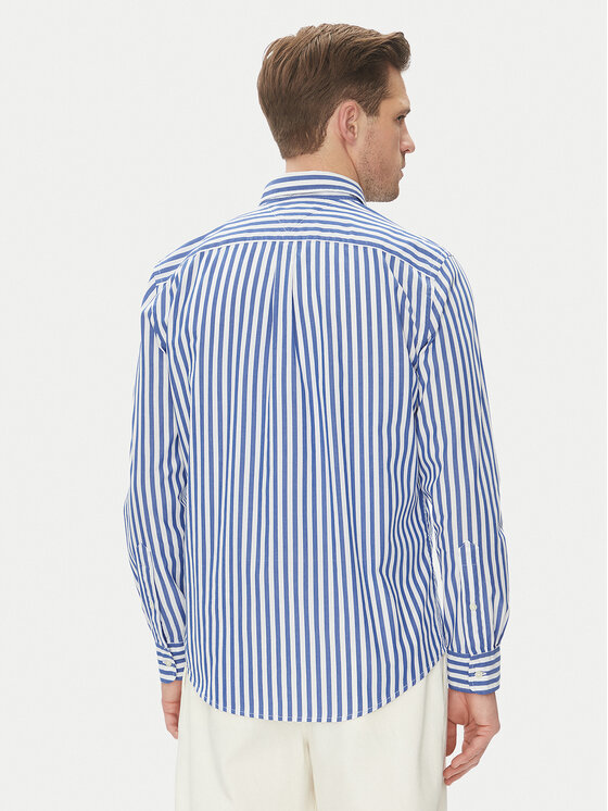 Tommy Hilfiger Tommy Hilfiger Srajca MW0MW39159 Modra Regular Fit