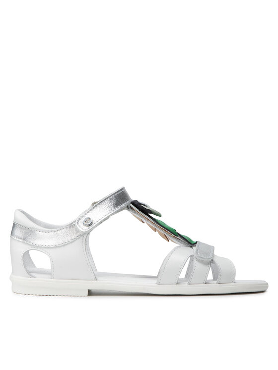 Sandali 19182037 Bianco