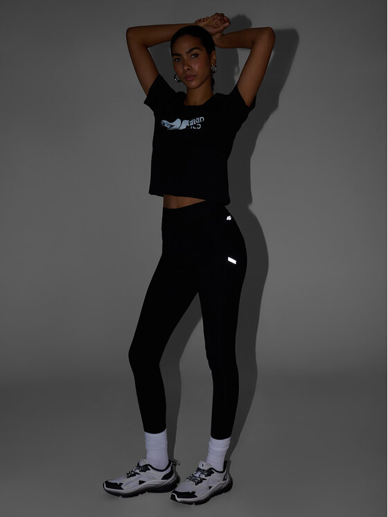 4F 4F Legginsy COZY Czarny Slim Fit