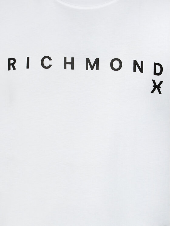 Richmond X Richmond X T-shirt Aaron UMP24004TS Bijela Regular Fit