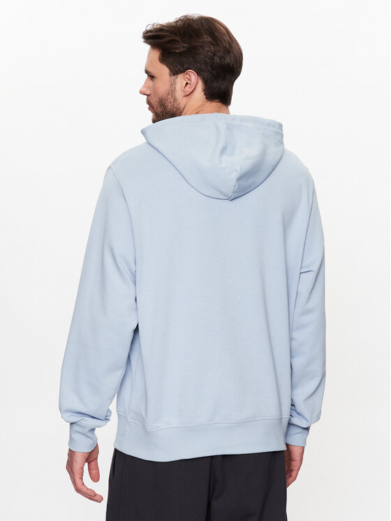 New Balance New Balance Majica dugih rukava MT31537 Svijetloplava Relaxed Fit