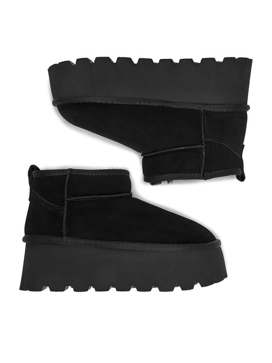 Badura Badura Μπότες Χιονιού EO-ANGEL-TS6279-01 Μαύρο