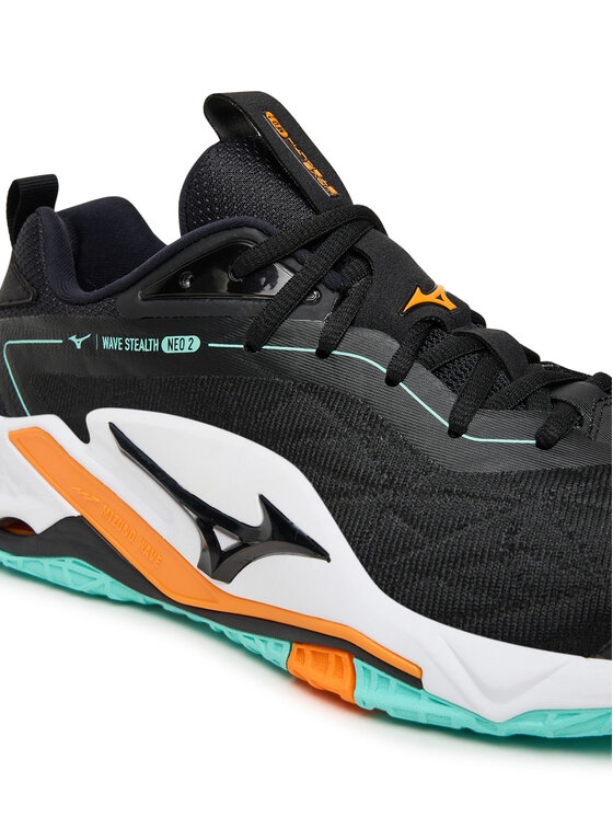 Mizuno Mizuno Tenisice za dvoranski nogomet Wave Stealth Neo 2 X1GA2400 Crna