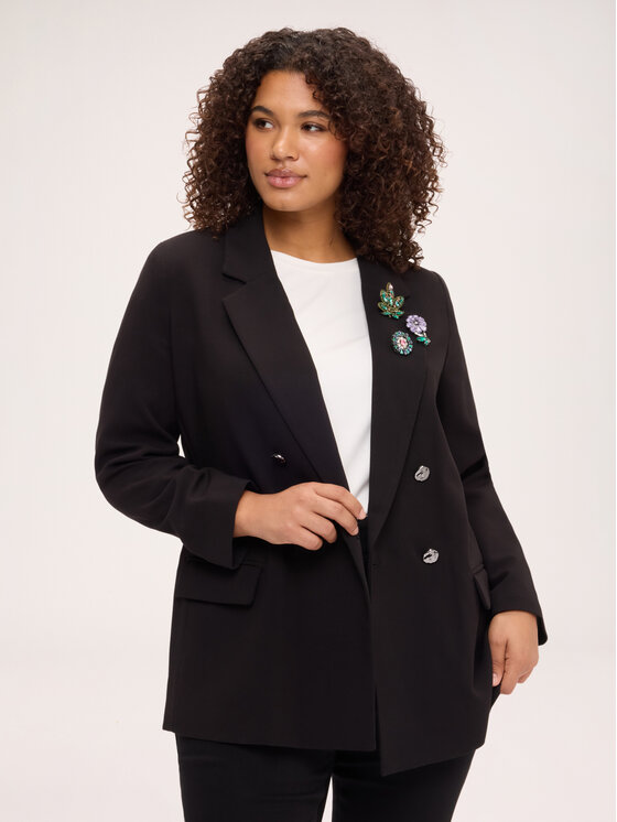 Fiorella Rubino Fiorella Rubino Giacca da abito Q039T000288N033 Nero Regular Fit