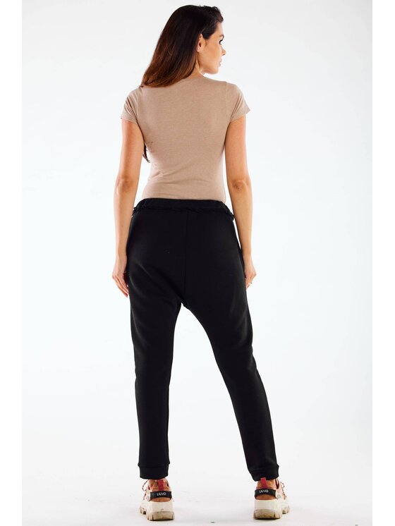 Infinite You Infinite You Dámské kalhoty M274 Černá Basic Fit