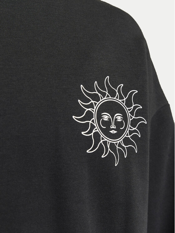 Jack&Jones Jack&Jones Μπλούζα Mystic 12257735 Μαύρο Relaxed Fit