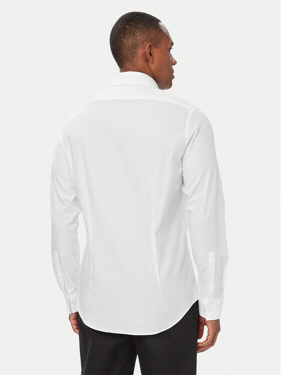 Calvin Klein Calvin Klein Marškiniai LV019EU120 Balta Slim Fit