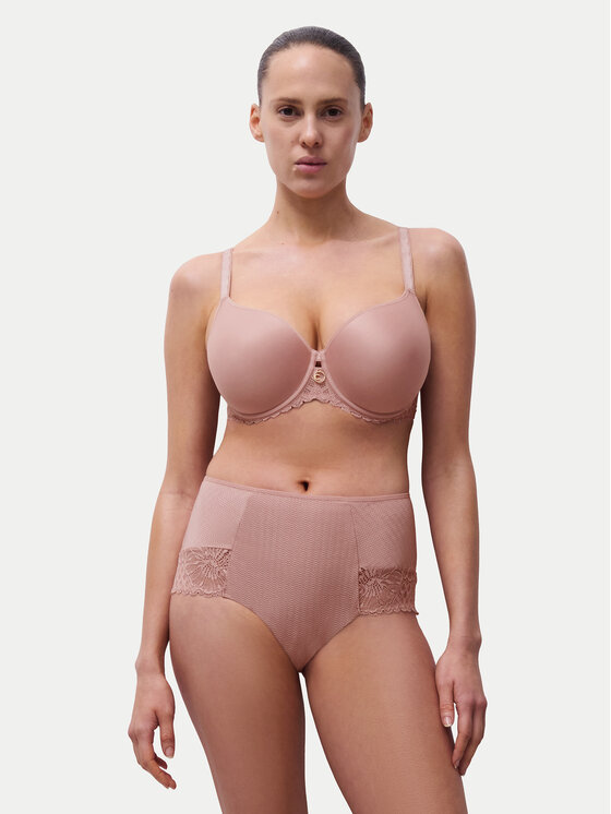 Chantelle Chantelle Chiloți clasici cu talie înaltă Sublime C19WC6 Bej