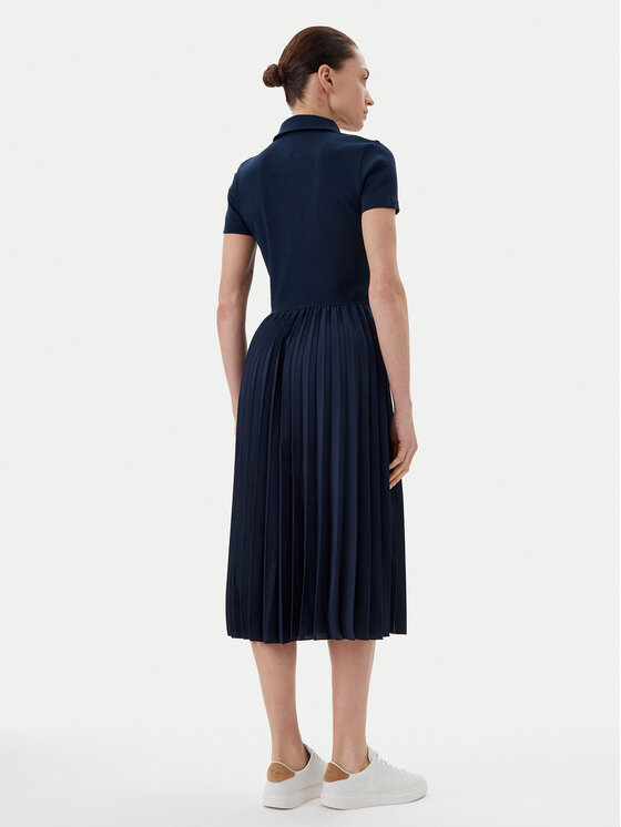 Tommy Hilfiger Tommy Hilfiger Vsakodnevna obleka WW0WW44448 Mornarsko modra Regular Fit