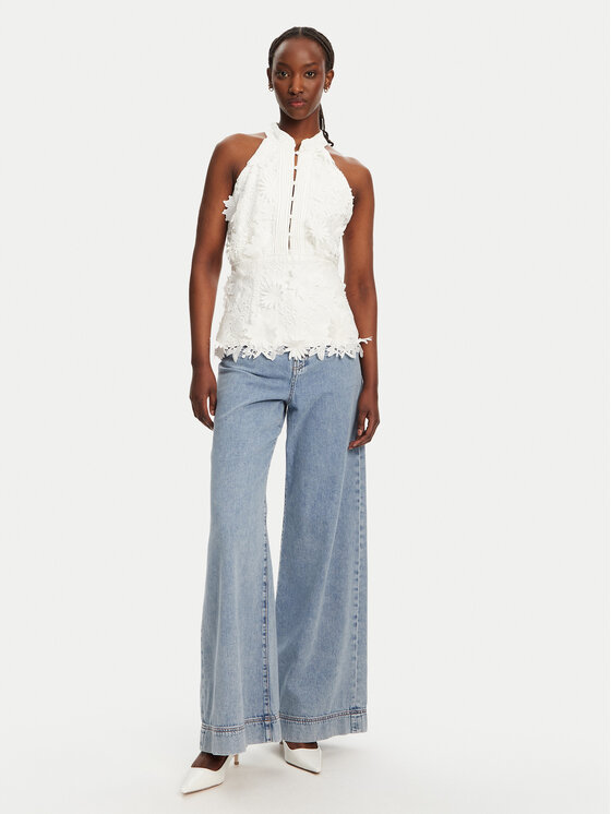 BARDOT BARDOT Блуза Remy Sleeveless 59846TB Бял Regular Fit