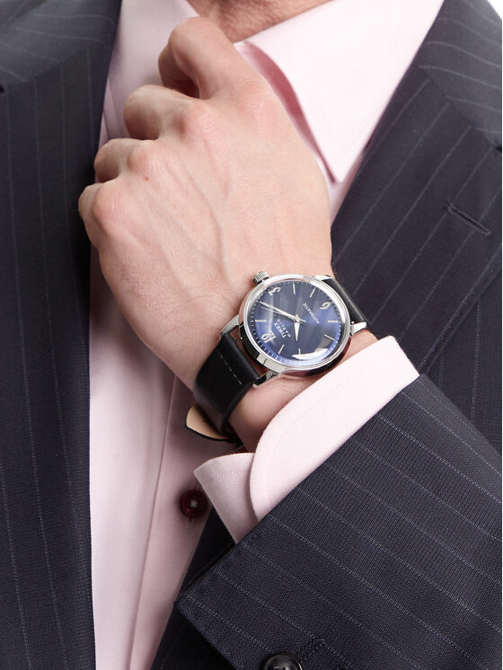 Timex Timex Laikrodis Marlin® Automatic TW2W93100 Sidabrinė