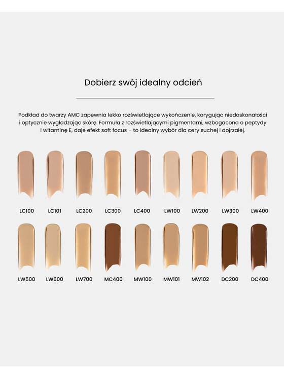 INGLOT INGLOT AMC Podkład LW400