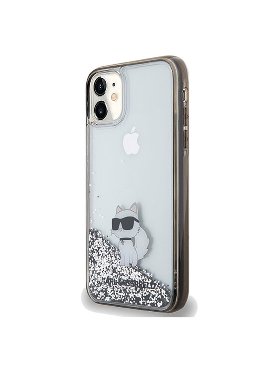 KARL LAGERFELD KARL LAGERFELD Etui na telefon iPhone 11 / Xr Przezroczysty