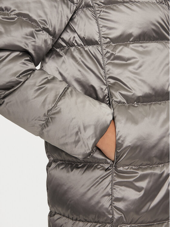 Geox Geox Пухено яке Adrya W4626G T3154 F9822 Сив Regular Fit