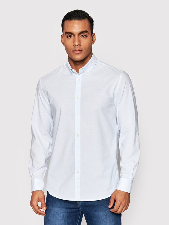 Pepe Jeans Pepe Jeans Košeľa Penzance PM307440 Modrá Regular Fit