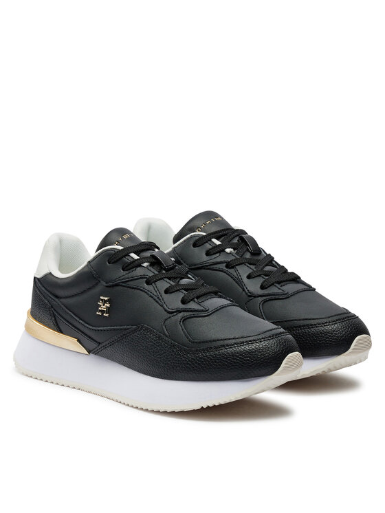 Tommy Hilfiger Tommy Hilfiger Sneakersy Chic Chunky Runner FW0FW08203 Czarny