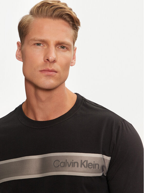 Calvin Klein Performance Calvin Klein Performance T-Shirt 00GMF4K112 Czarny Regular Fit