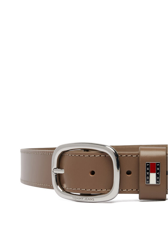 Tommy Jeans Tommy Jeans Ζώνη Tjw Oval 3.0 AW0AW15836 Καφέ